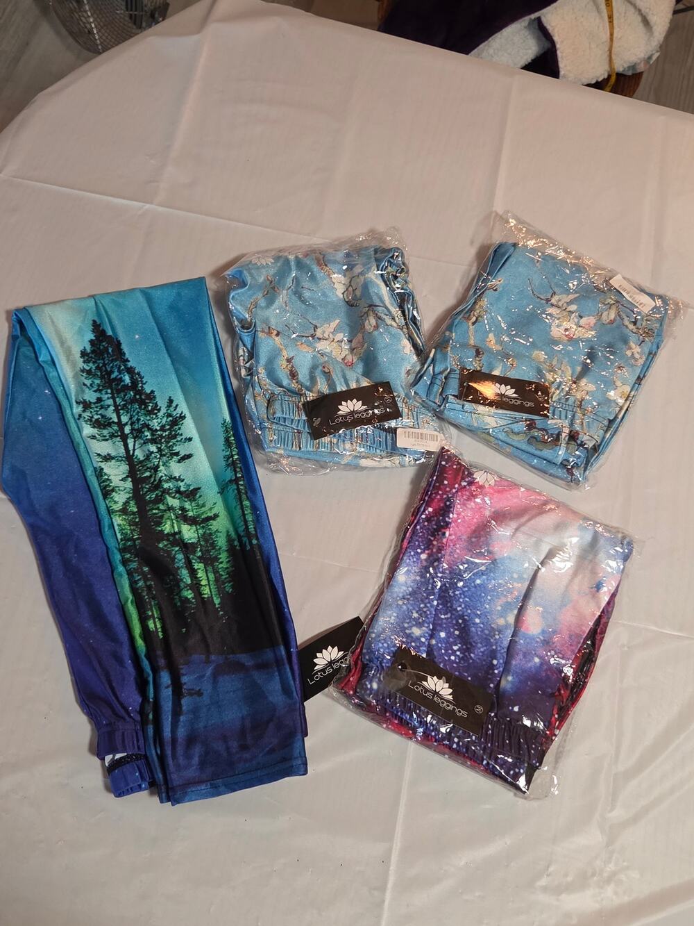 LOT of Lotus Leggings, NWT, Medium